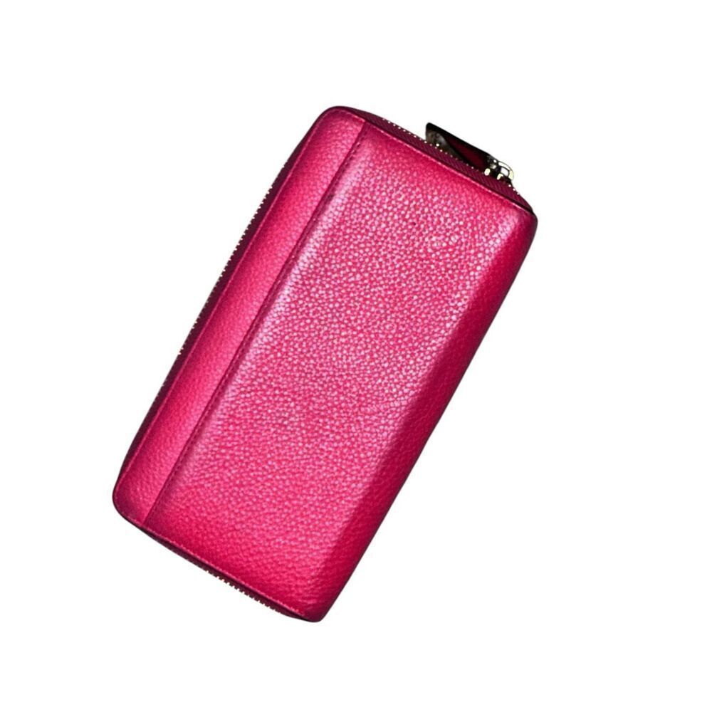 Beautiful Kate Spade Wallet Plenty Of Storage Wallet One Size Deep Hibiscus zip - Picture 2 of 6